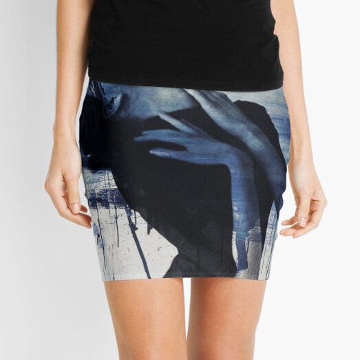 Blue oblivion... Mini Skirt