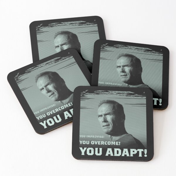 Item preview, You improvise! You overcome! You adapt! designed and sold by Aleksandar Kostjuk.