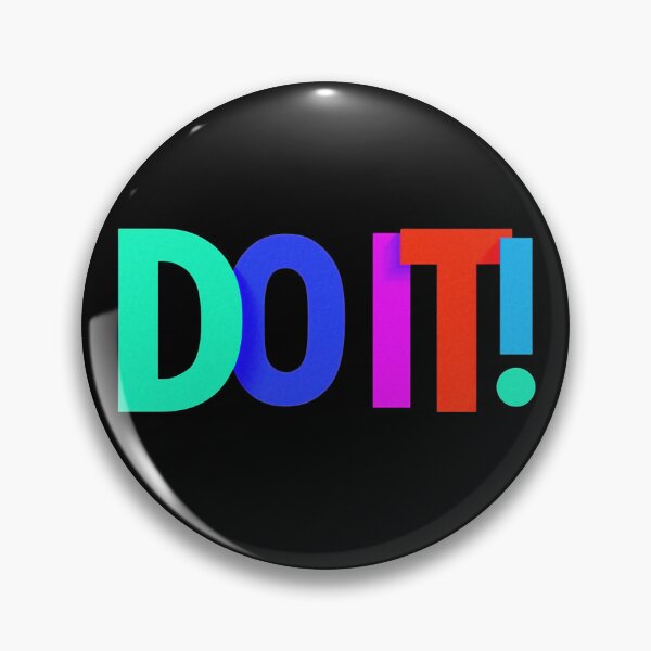 Item preview, 'DO IT' Text Motivational Quote Colorful Drawing for T-Shirt designed and sold by deepakrode7.