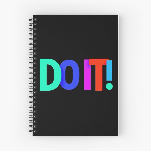 Item preview, 'DO IT' Text Motivational Quote Colorful Drawing for T-Shirt designed and sold by deepakrode7.