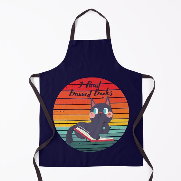 Item preview, Cat I read banned books funny bookworms reading books designed and sold by ColourTrials.