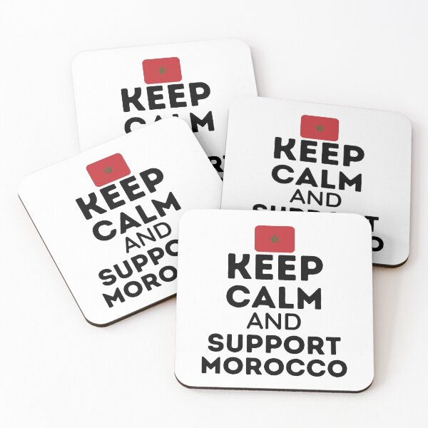 Item preview, Keep Calm And Support Morocco | World Cup designed and sold by BopleDesigns.