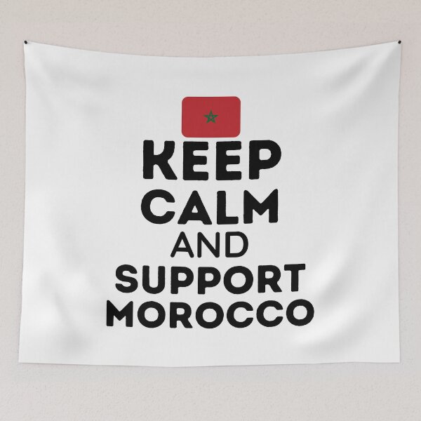Item preview, Keep Calm And Support Morocco | World Cup designed and sold by BopleDesigns.