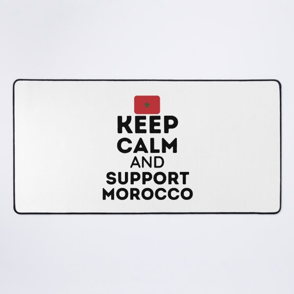 Item preview, Keep Calm And Support Morocco | World Cup designed and sold by BopleDesigns.