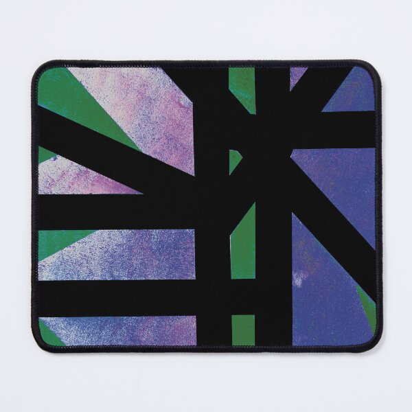 Item preview, View of Abstract Christmas flower in Blue hue designed and sold by BlackArtichoke.