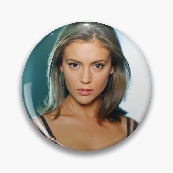 Item preview, Alyssa Milano - Poster designed and sold by Quill21.