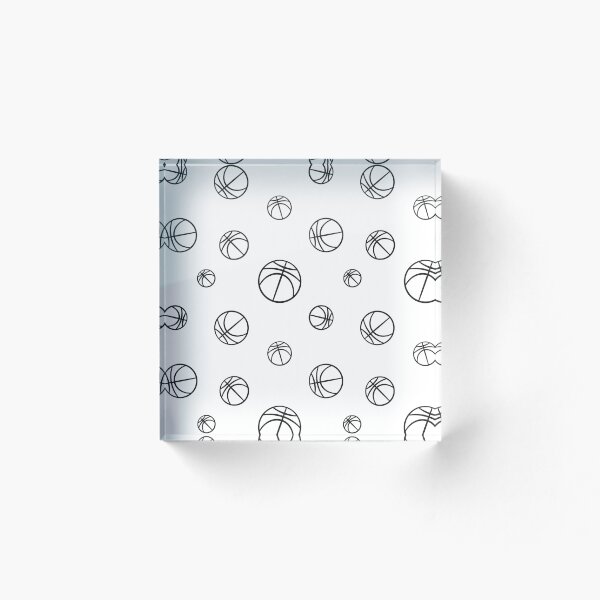 Item preview, Basketball Pattern Design | Outline Basket Balls designed and sold by Slam-Dunkan.
