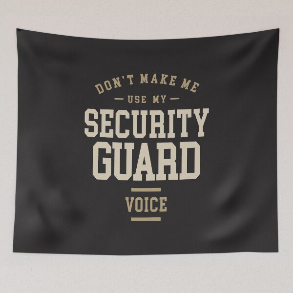 Item preview, Security Guard Job Occupation Birthday Worker designed and sold by cidolopez.