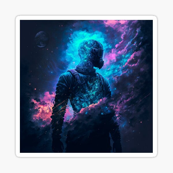 Artikel-Vorschau von Astralnaut-Leinwand-Druck #2, designt und verkauft von Dedisun.