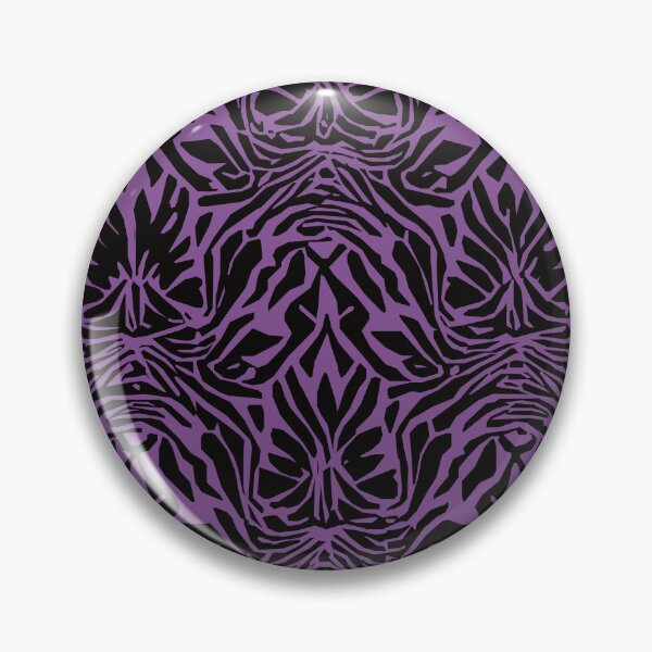 Item preview, Erupt, Geometric Design In Violet, And Black. designed and sold by I-Desire.