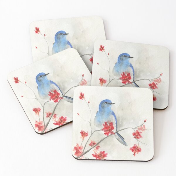 Item preview, Dashing Mountain Bluebird designed and sold by Taphath Foose Artist.