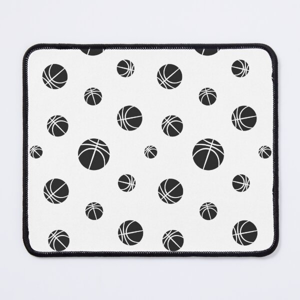 Item preview, Basketball Pattern Design | Black Basket Balls designed and sold by Slam-Dunkan.
