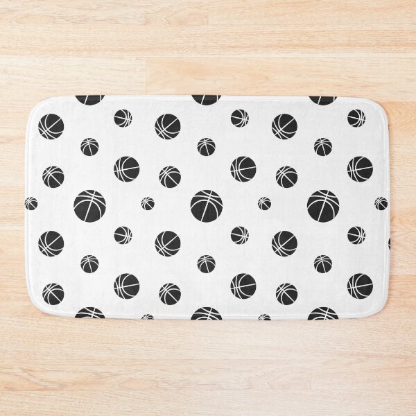 Item preview, Basketball Pattern Design | Black Basket Balls designed and sold by Slam-Dunkan.