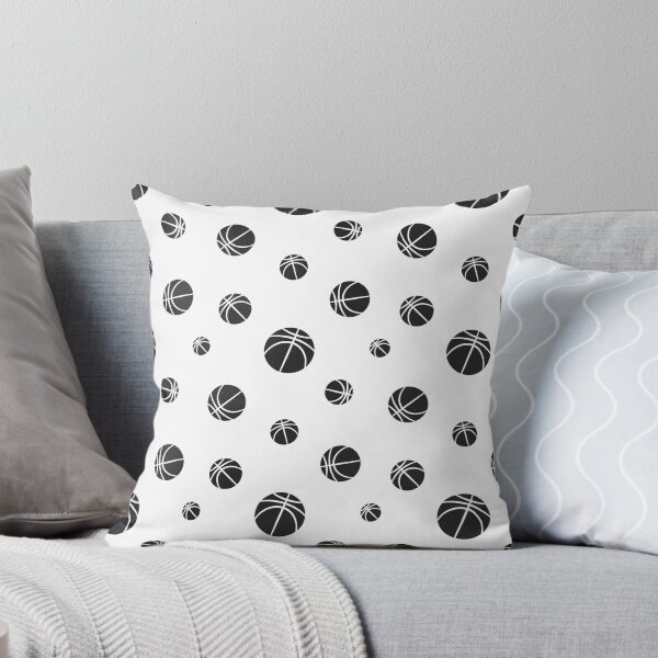 Item preview, Basketball Pattern Design | Black Basket Balls designed and sold by Slam-Dunkan.