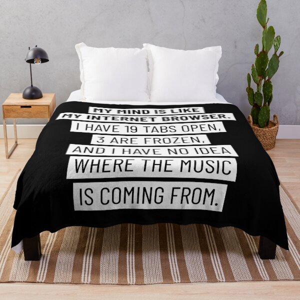 Item preview, My mind is like my internet browser designed and sold by ShirtBricks.