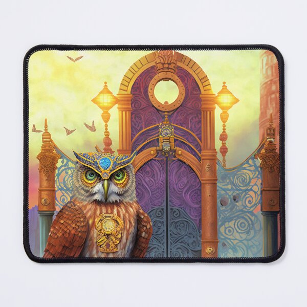 Item preview, Feathered Fantasy: Royal Owl the Palace Guard designed and sold by factory88.