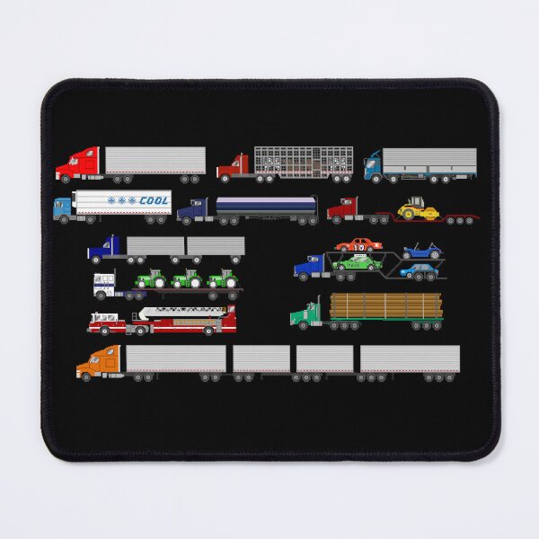 Item preview, Tractor Trailers - The Kids' Picture Show designed and sold by KidsPictureShow.