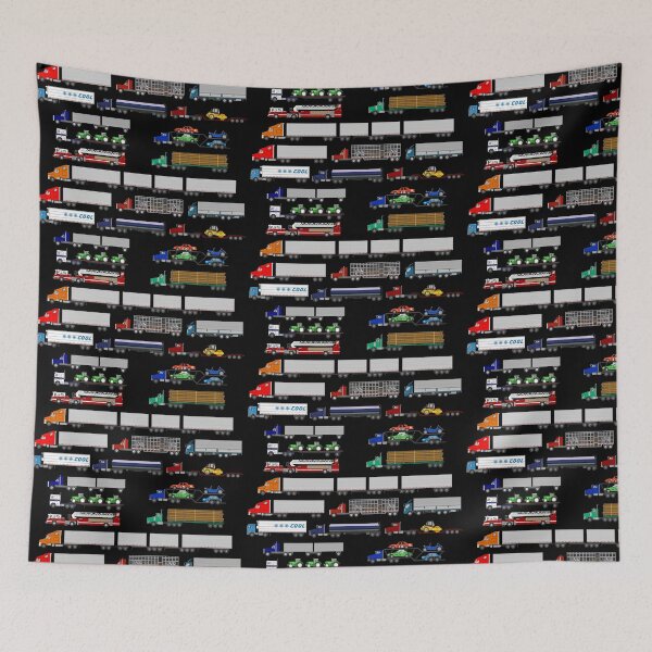 Item preview, Tractor Trailers - The Kids' Picture Show designed and sold by KidsPictureShow.