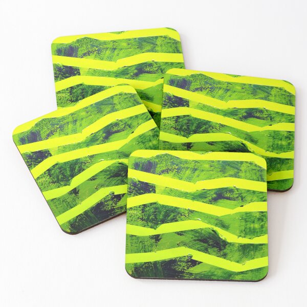 Item preview, Fluo Lines On Green (Abstrac) designed and sold by Manolo1923.