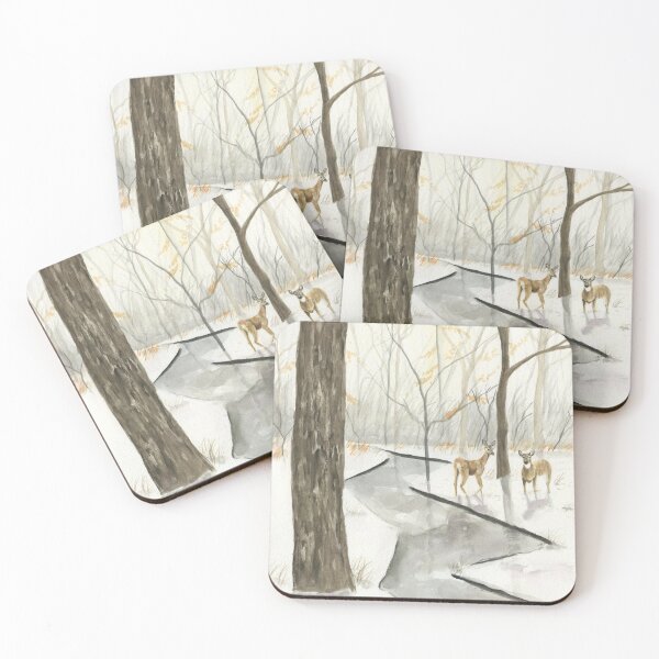 Item preview, Deer in the Woods designed and sold by Taphath Foose Artist.