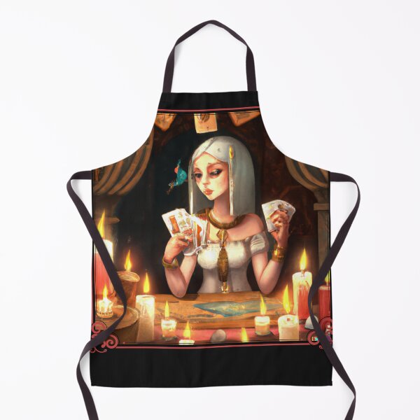 Item preview, EGYPTIAN GIRL READING TAROT CARDS  designed and sold by DanaMire.