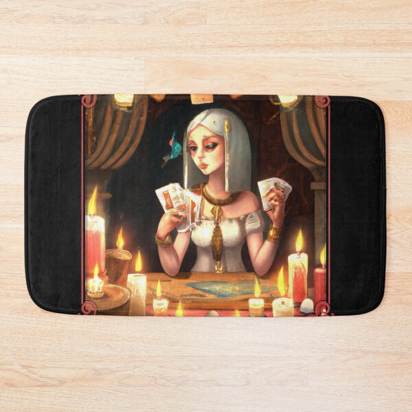 Item preview, EGYPTIAN GIRL READING TAROT CARDS  designed and sold by DanaMire.