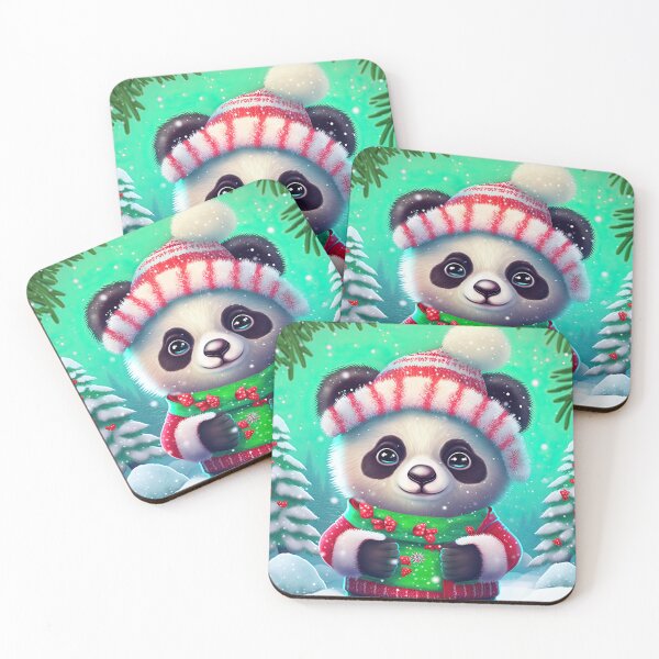 Item preview, Cute Christmas Panda designed and sold by art8085.