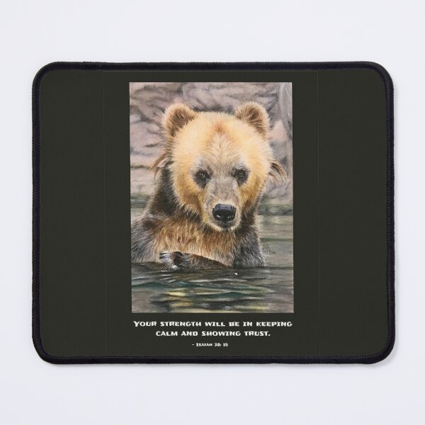 Item preview, Strength and confidence thanks to God | Isaiah 30 15 bible verse designed and sold by NathBros.