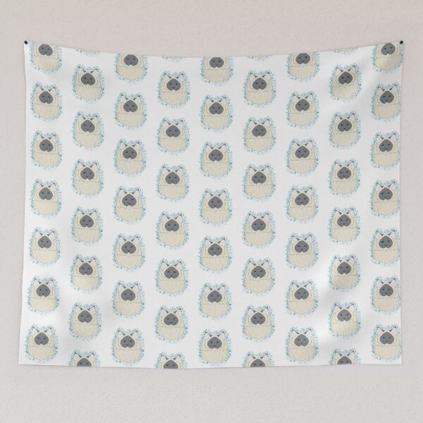 Item preview, Ragdoll - Blue Mitted Watercolour designed and sold by Cynthiaetal.