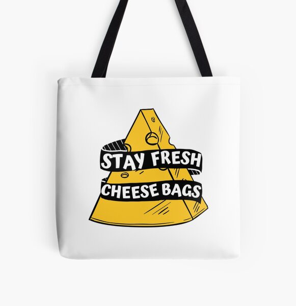 Stay Fresh Cheese Bags Tote Bag for Sale by ally-delucia