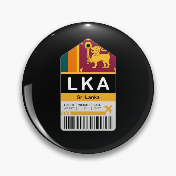 Item preview, Sri Lanka Luggage Tag - Airport designed and sold by oclatikaz.
