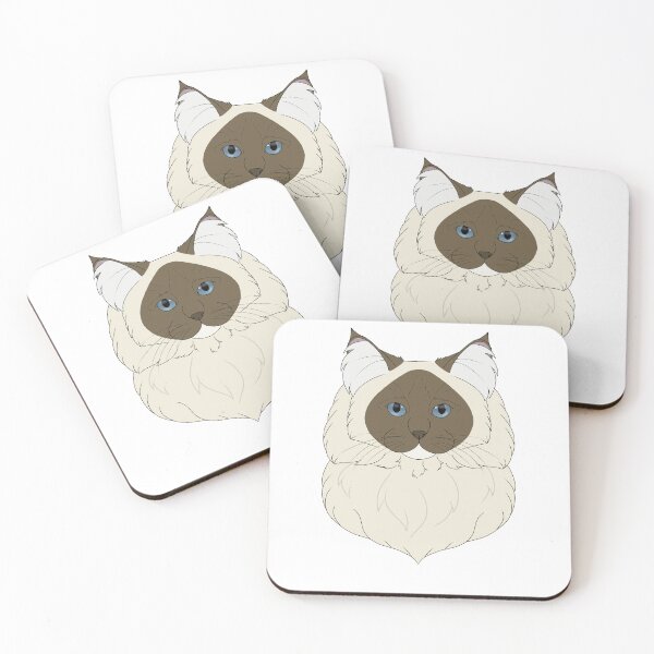Item preview, Ragdoll - Seal/Chocolate Mitted designed and sold by Cynthiaetal.