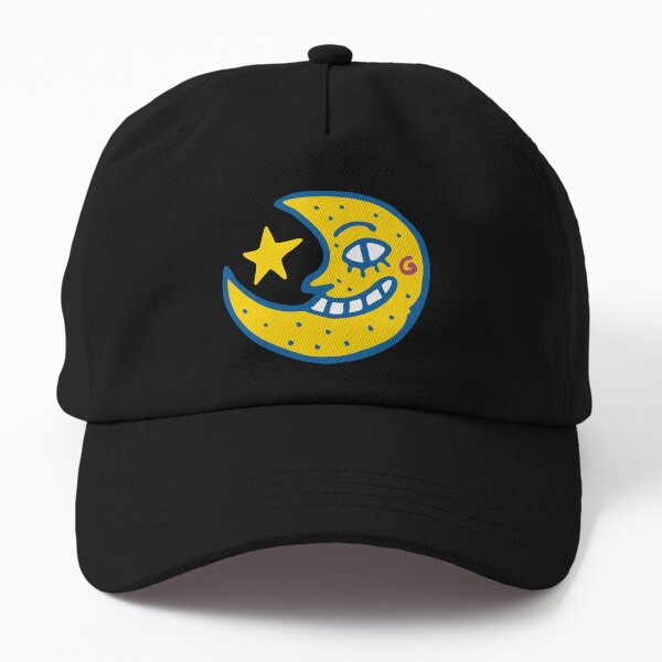moon and stars Dad Hat