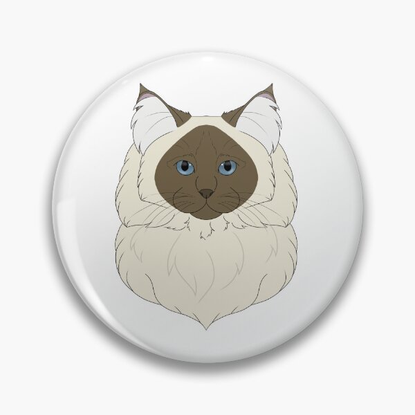Item preview, Ragdoll/Birman - Seal/Chocolate Colourpoint designed and sold by Cynthiaetal.