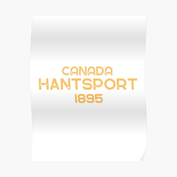 "Hantsport Nova Scotia Canada" Poster for Sale by CraftwithNadia