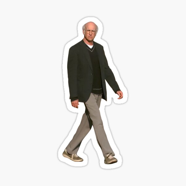 Larry David - 3 Sticker