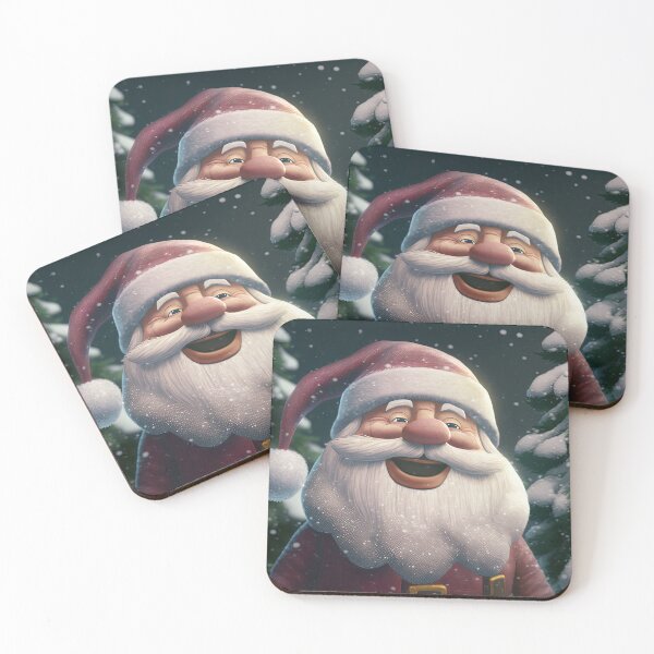 Item preview, Cute happy Santa Clause designed and sold by art8085.