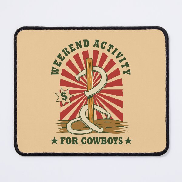 Item preview, Weekend Activity For Cowboys designed and sold by Abhishek Goldar.