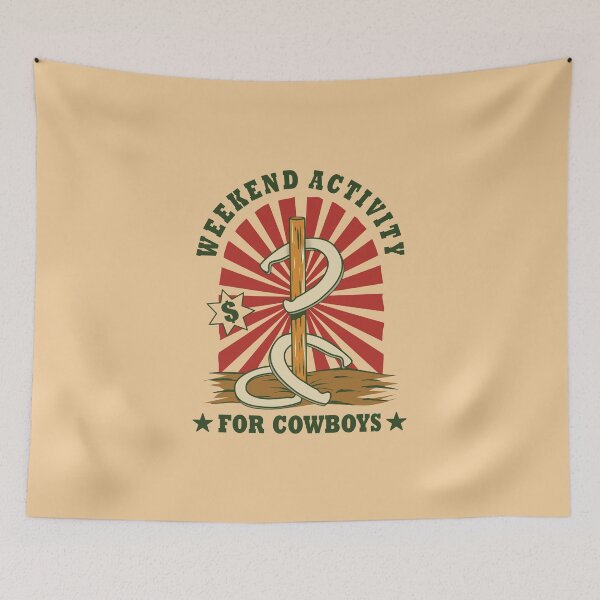 Item preview, Weekend Activity For Cowboys designed and sold by Abhishek Goldar.