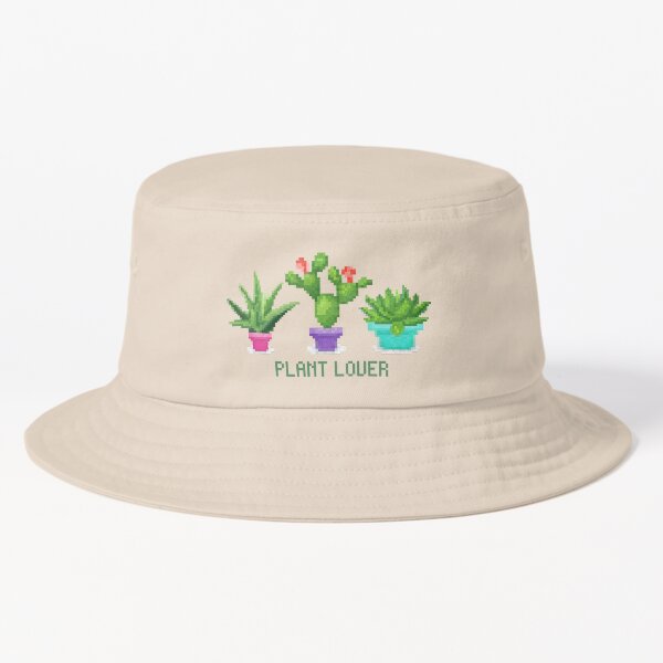 Item preview, Retro Pixel Art Plant Lover Design designed and sold by 8BitTrip.