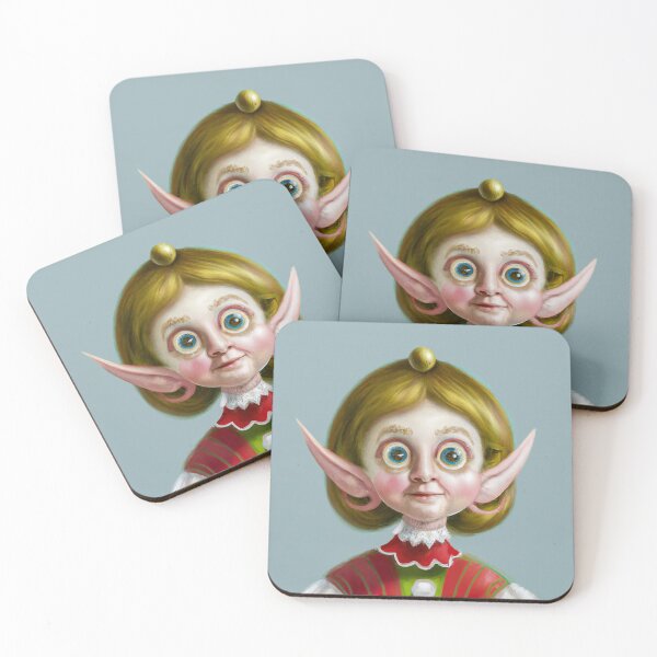 Item preview, Surprised Elf with Big Eyes designed and sold by Jasson.