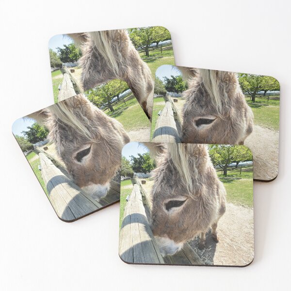 Item preview, Donkey photograph, Touch by an angel designed and sold by DebbieJoyArt.