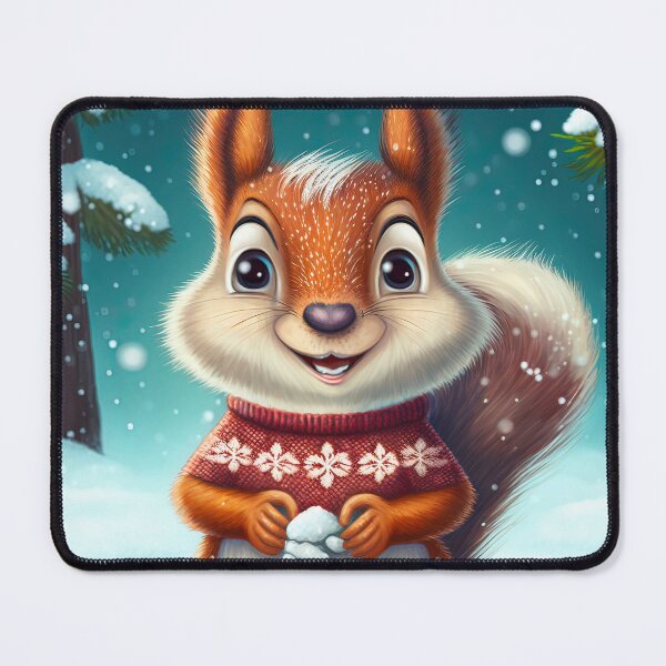 Item preview, Cute Christmas squirrel  designed and sold by art8085.