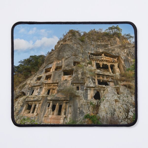 Item preview, Amyntas Rock Tombs at ancient Telmessos in Turkey designed and sold by mitzobs.