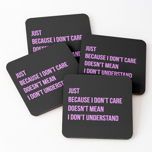 Item preview, I do not care designed and sold by Kingrocker.