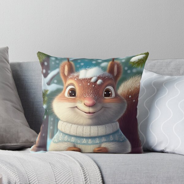 Item preview, Cute Christmas squirrel designed and sold by art8085.