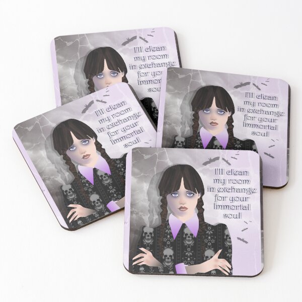 Item preview, I'll clean my room in exchange for your Immortal soul  designed and sold by Sonia Jones Art.
