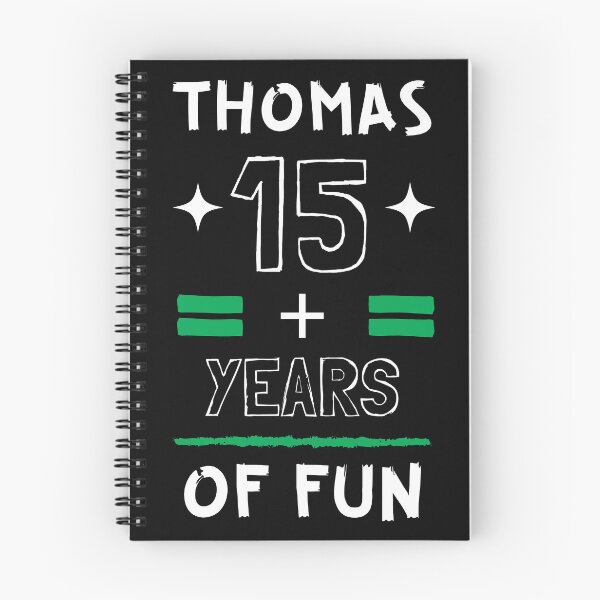 Item preview, THOMAS NAME: THOMAS 15 YEARS OF FUN DESIGN. designed and sold by AlexRelax.