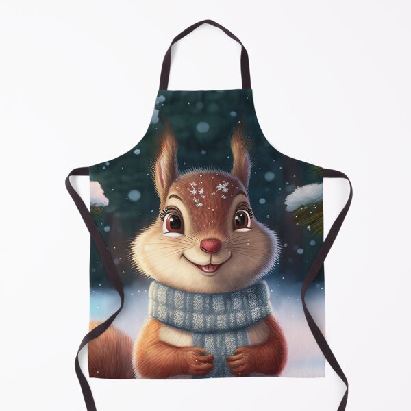 Item preview, Cute Christmas squirrel designed and sold by art8085.