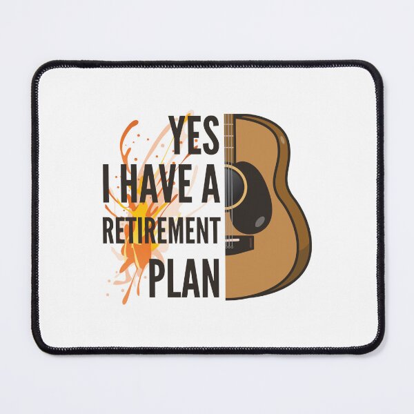 Item preview, Acoustic guitar lovers Retirement Humor designed and sold by SwifTech.